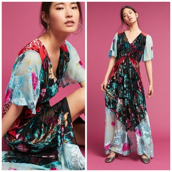 Anthropologie Dresses & Skirts - NWT Evensong Maxi Dress by Hale Bob